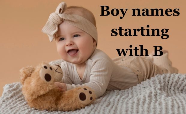 Unique and Modern Boy names starting with B Image